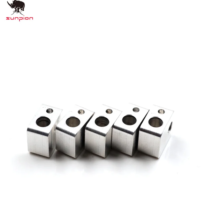 1pcs3d Запчасти для принтера высокое качество Алюминиевый V6 теплоблок V5 J head
