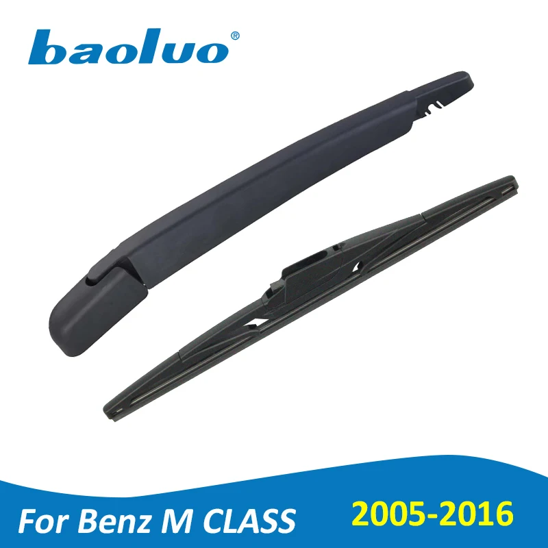 BAOLUO 12 ''заднего стеклоочистителя и для Mercedes Benz M Class W164 W166 2005 2016 натуральный