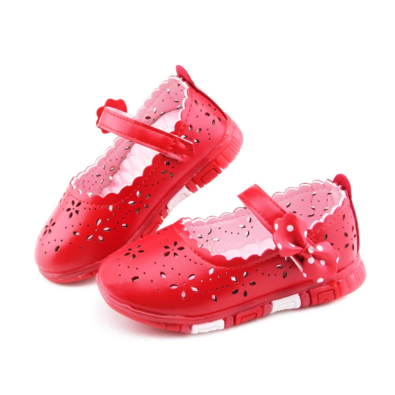 Детские сандалии из ПУ кожи с бантом для маленьких девочек|sandals princess|summer baby girls