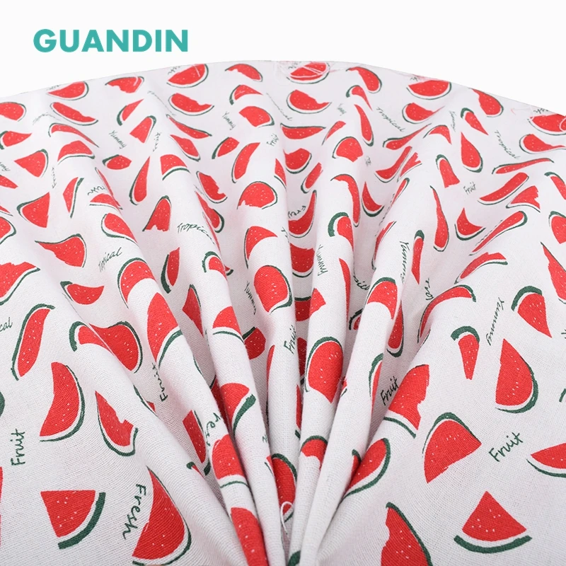 GUANDIN арбуз серии DIY шитье и материал для стеганых изделий напечатанная хлопковая