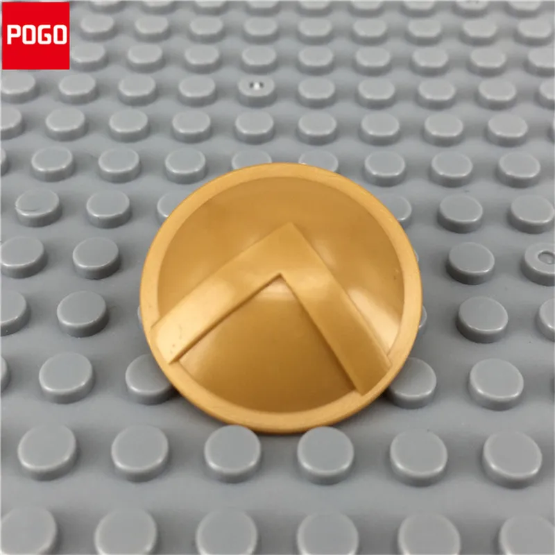 10 шт./лот кубики Moc DIY римские Рыцари средневековое оружие щиты фигурки модель