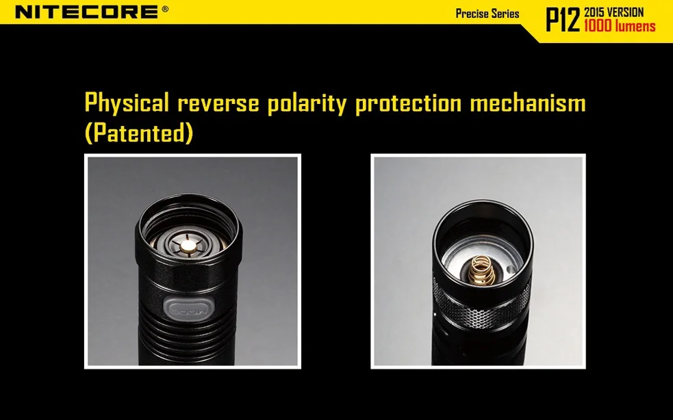 NITECORE P12 Тактический светильник-вспышка CREE XM-L2 U2 Led Макс 1000 люмен дальность луча 232 м наружный светильник поисково-спасательный фонарь