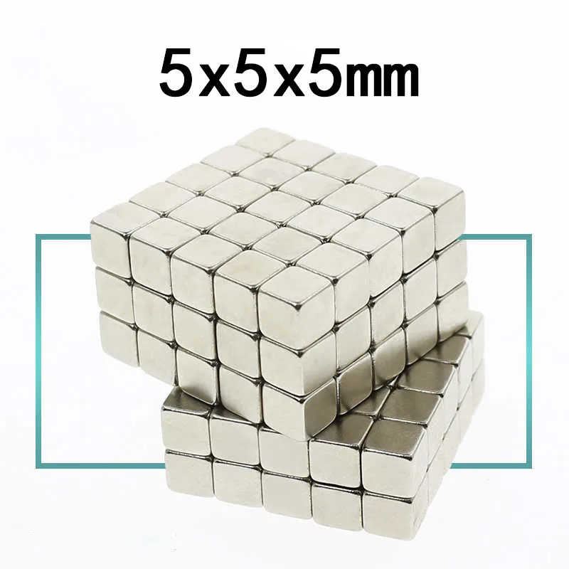 20/50/100 шт 5x5x5 небольшой 5*5*5 Магнитный съемник для жестких бирок электронного