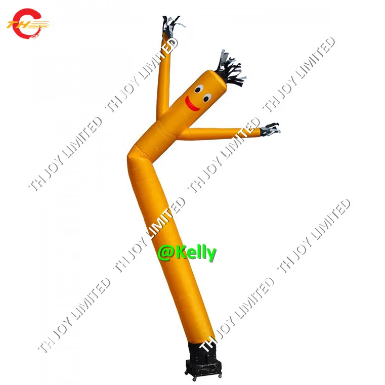 5mH yellow inflatable dancer for sale cheap air sky outdoor advertising | Игрушки и хобби