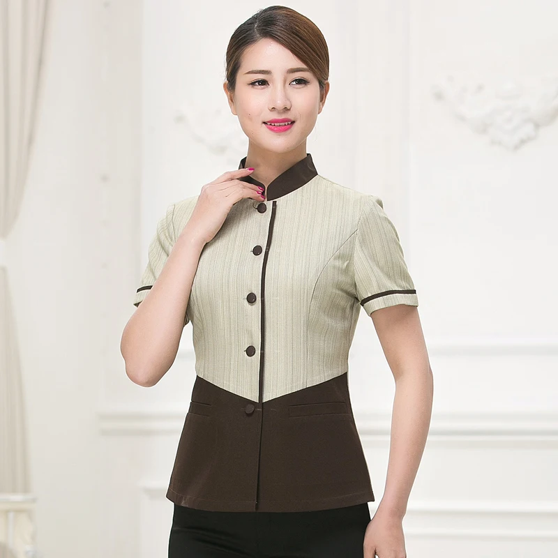 Одежда для уборки гостиничный номер одежда с короткими рукавами летняя чистая