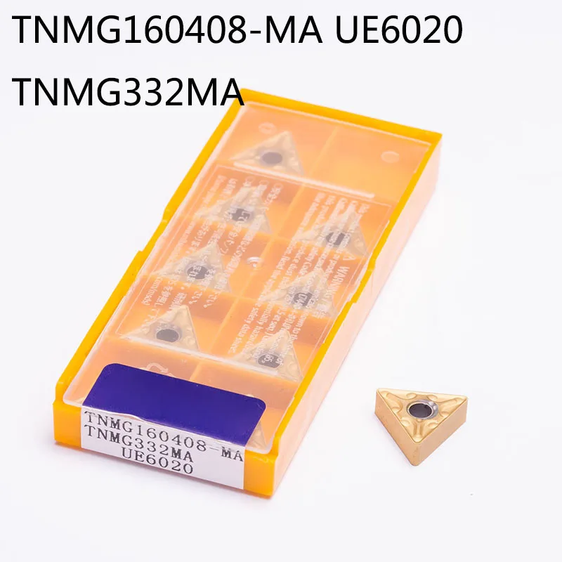 TNMG160408 mA UE6020 tnmg332ma 20 шт./компл. окна завод vcmt Вольфрам вставить Токарные станки Ножи