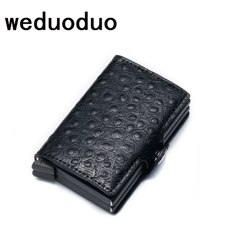 Новинка 2019 деловой бумажник для кредитных карт металлический держатель унисекс