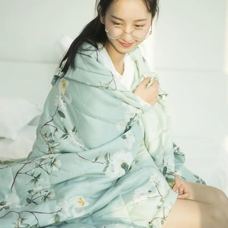 Бесплатная доставка новинка 2019 летнее одеяло в виде рыбьего фламинго мультяшное