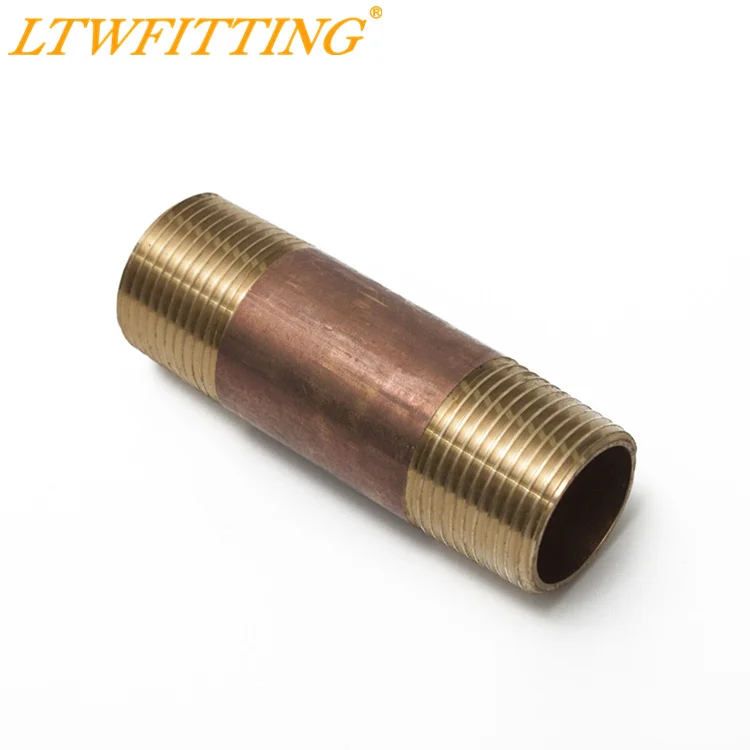 

LTWFITTING Латунная Труба 3 "длинные соски фитинг 3/4" Мужская NPT Air вода