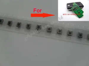 Кнопка микропереключателя для автомобилей Peugeot и Citroen, тактильная кнопка дистанционного управления