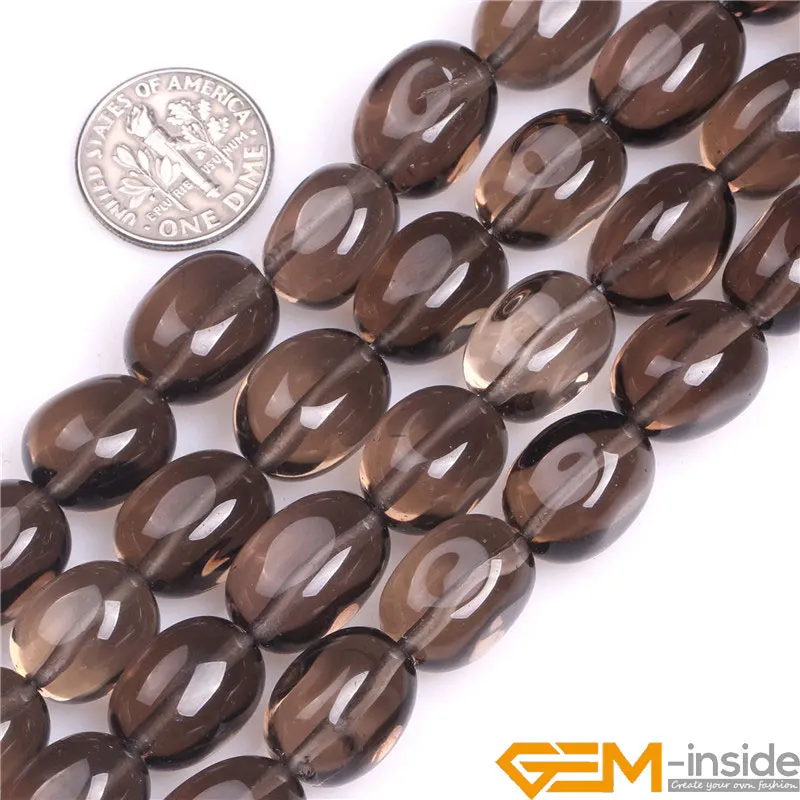 Smoky Quartzs Freefrom Nugget Quart Beads DIY Bead For Jewelry Making Strand 15&quotDIY Fashion Bracelet Necklace | Украшения и