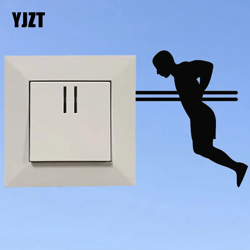YJZT SW Calisthenics #2 виниловые наклейки на стену модные декоративные с переключателями