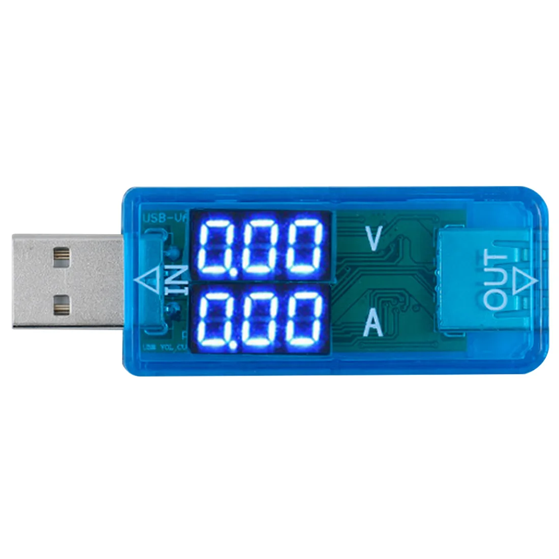 1 шт. цифровой USB тестер для измерения напряжения и силы тока|Измерители