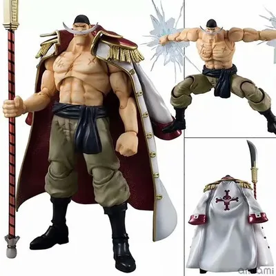 Аниме One Piece Edward Newgate BJD Joint Move PVC фигурка модель игрушки 25 см|Игровые фигурки и