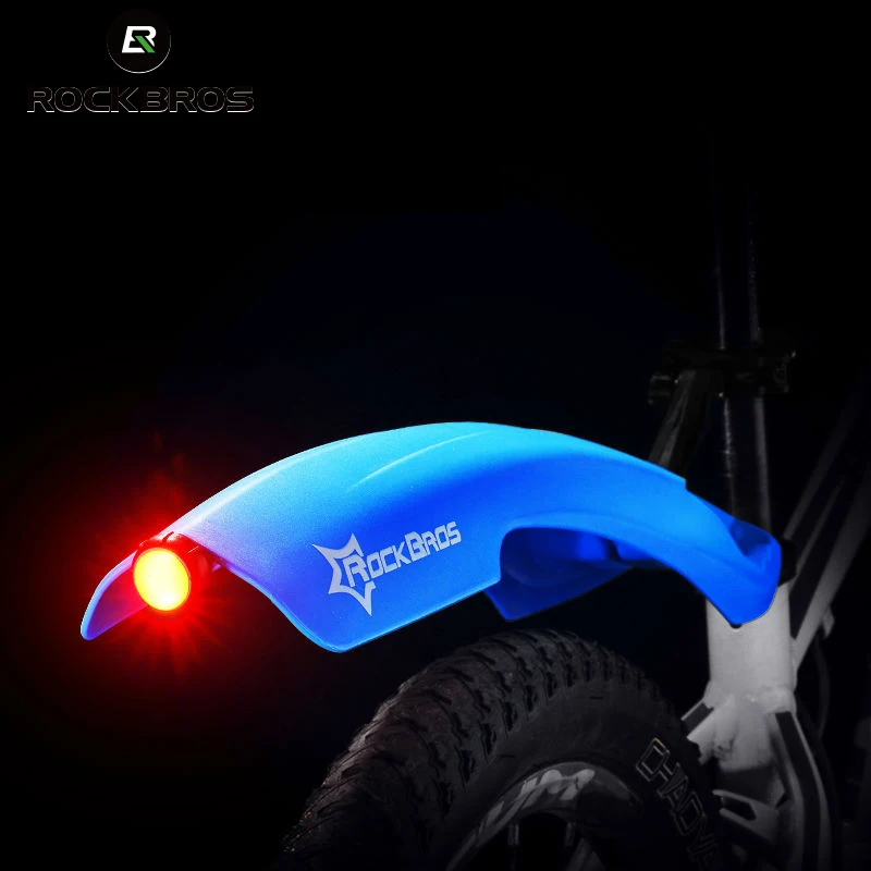 ROCKBROS 26 ''горный велосипед Передняя Задняя LED брызговик Набор Велосипед прочный