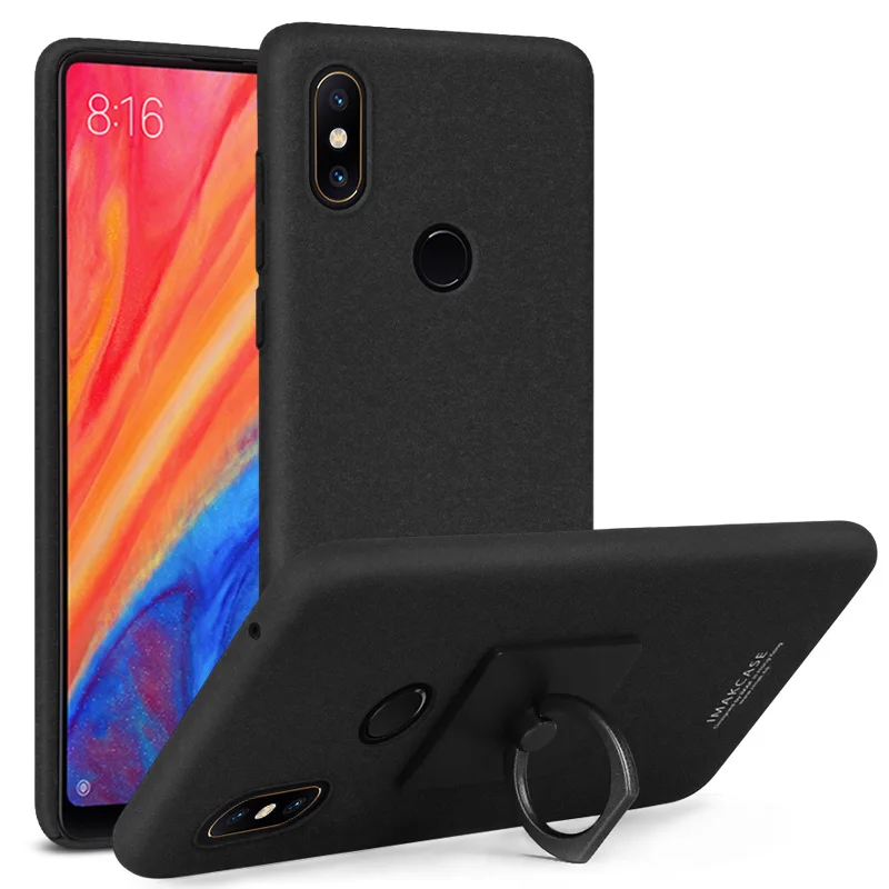 Для xiaomi Mi Mix 2S кольцо держатель матовый чехол для смартфона IMAK Ковбой матовая PC