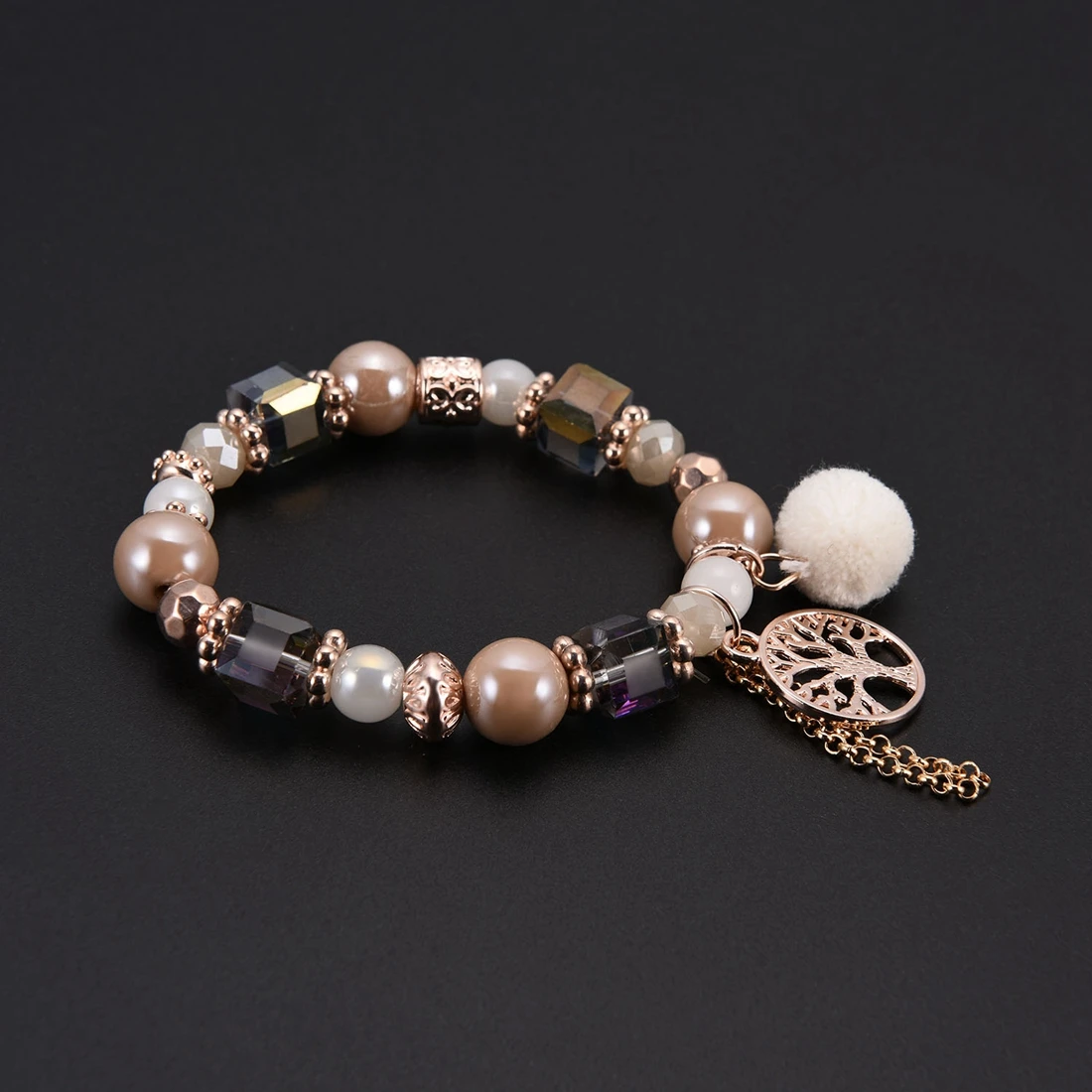 2018 модные браслеты и с кристаллами бусинами богемные кисточками для женщин