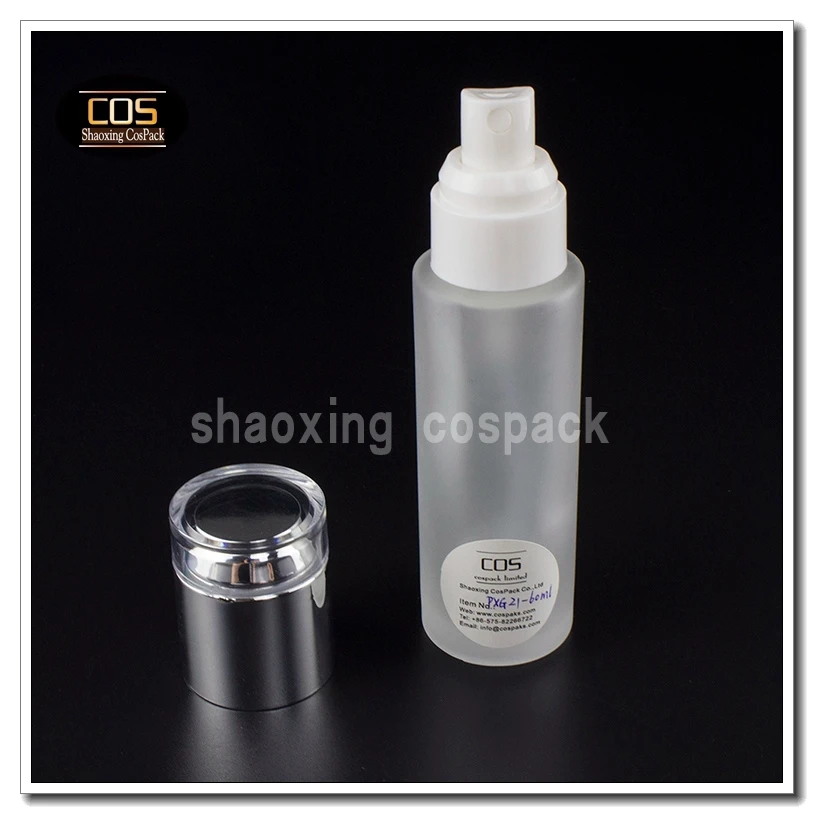 PXG21 60ml многоразового бутылка распылитель 2oz Матовый флакон Атомайзеры бутылочки