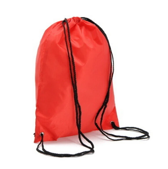 Водонепроницаемый рюкзак со шнурком Cinch Sack String сумка спортивная сумка школьные спортивные пакеты сумки для хранения - Цвет: Красный