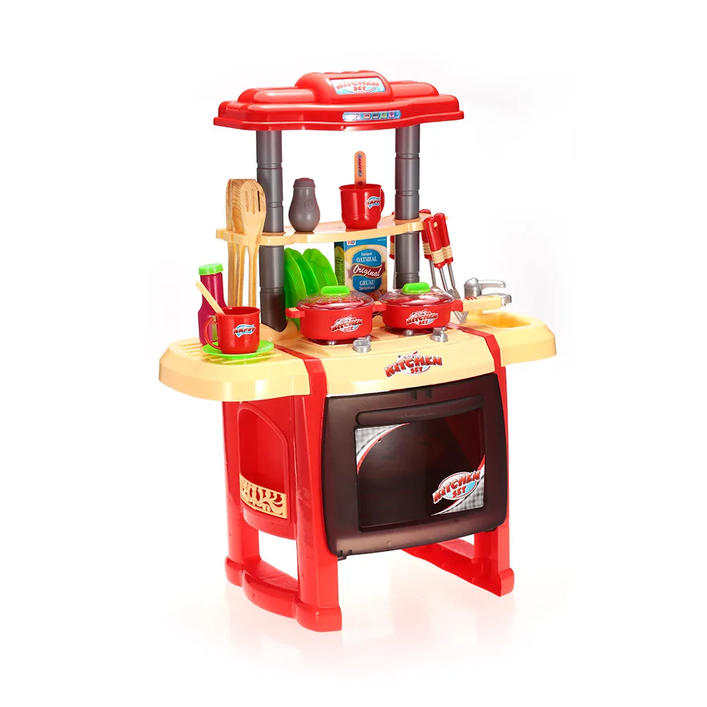 Набор детских кухонных игрушек игровой домик посуда кухонные принадлежности