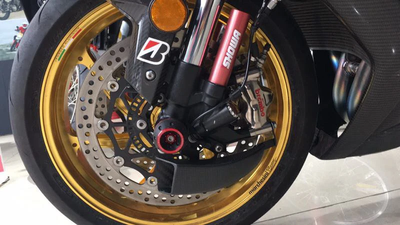 Углеродное GP воздуховоды тормозного охлаждения для S1000RR GS-ADV YZF-R1 R6 H2R ZX10R ZX6R Brutale F3 F4 GSXR1000 Panigale Monster без крепления