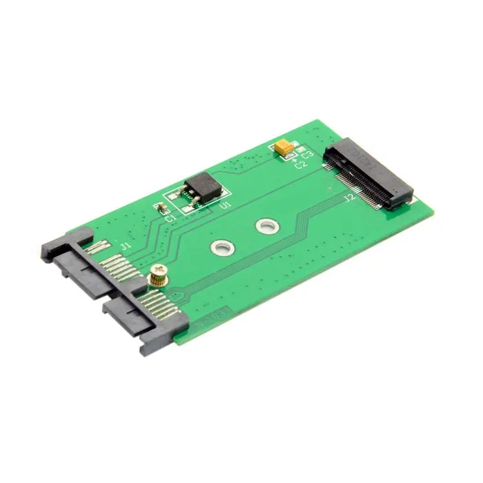 Mini PCIE pci e express 2 полосный ssd M.2 NGFF SSD до 1 8 &quotMicro SATA 7 + 9 16pin адаптер карты PCBA для E531 X240S