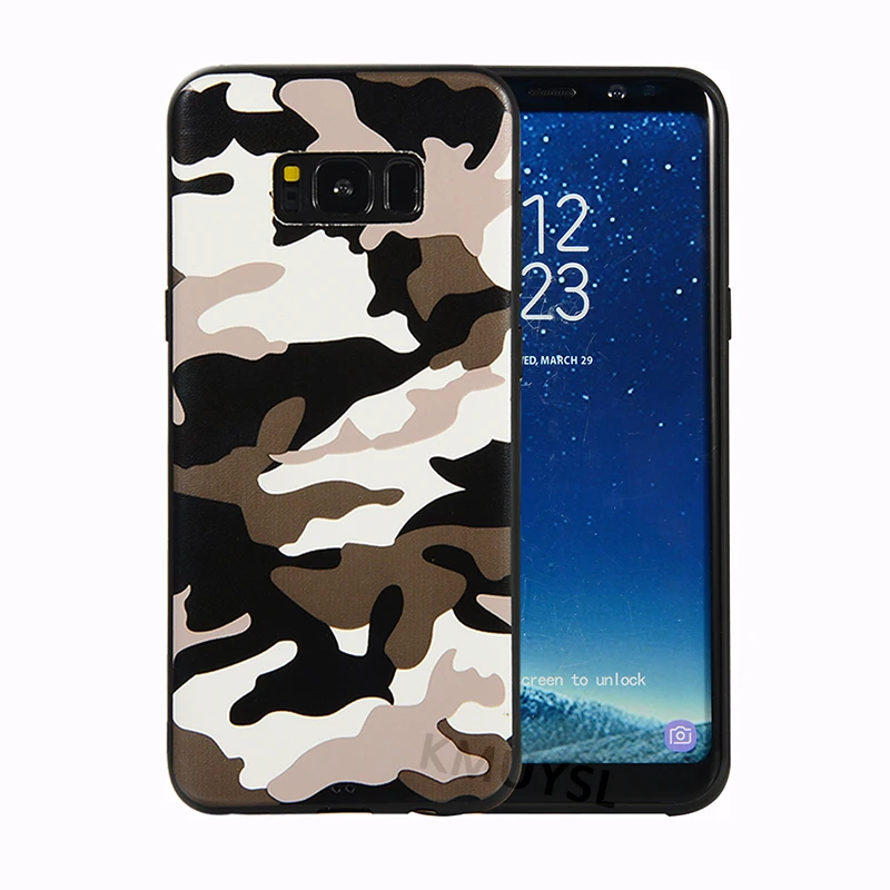 Камуфляж мягкий чехол для samsung Galaxy A6 A7 A8 A9 J4 J6 S8 S9 плюс J8 J2 Core A3 A5 J3 J5 J7 S7 Edge Note 8 9 чехол