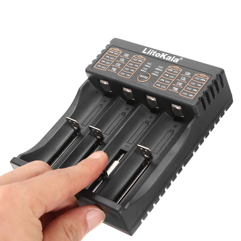 Liitokala Lii 402 зарядное устройство умный микро USB зарядка NiMH литий ионная батарея DC 5V 4