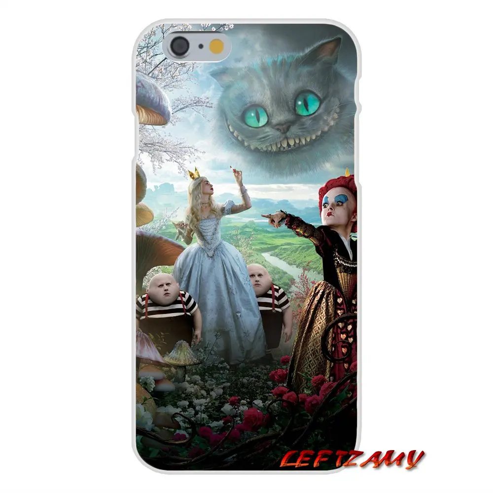 Для Samsung Galaxy A3 A5 A7 J1 J2 J3 J5 J7 2015 2016 2017 Алиса в стране чудес кошка милые аксессуары