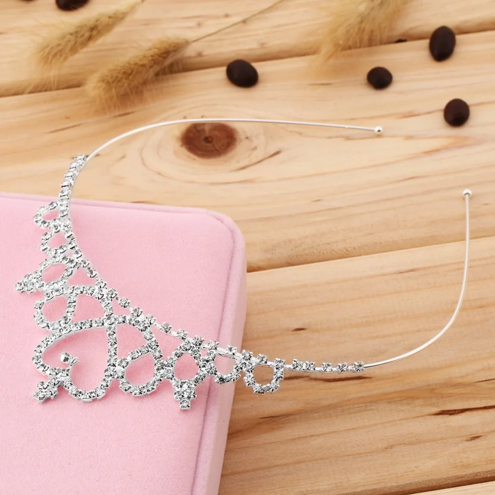 Детская Цветочная детская свадебная тиара для выпускного бала корона повязка на