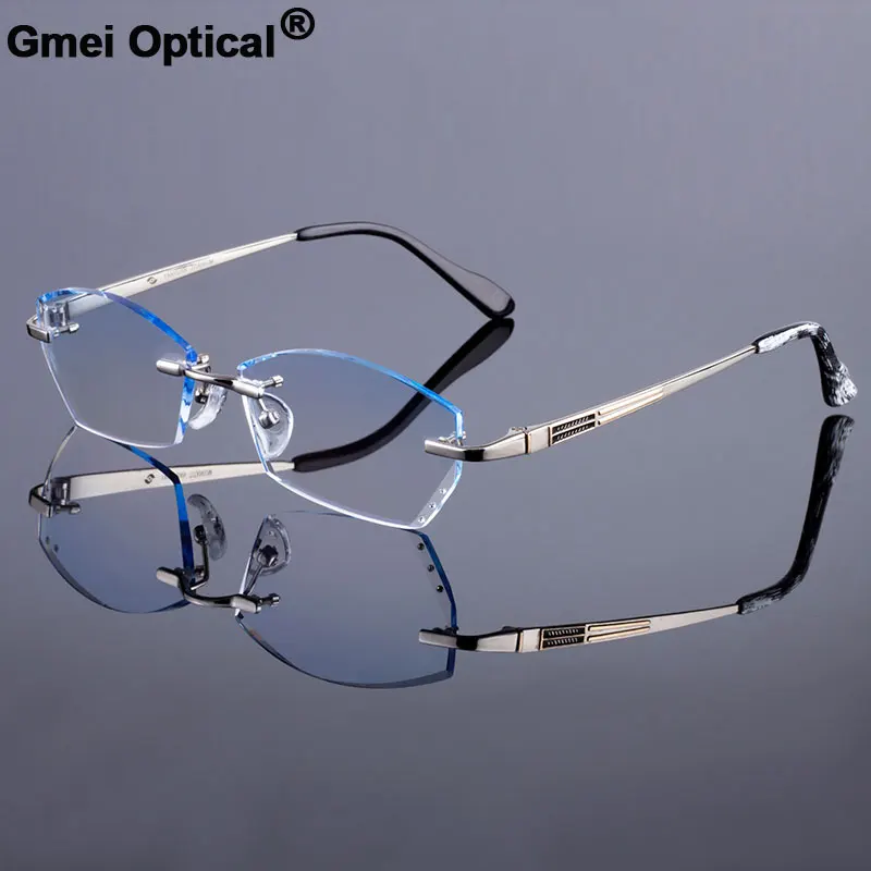 Экстравагантная мужская оправа для очков из титанового сплава Женская без