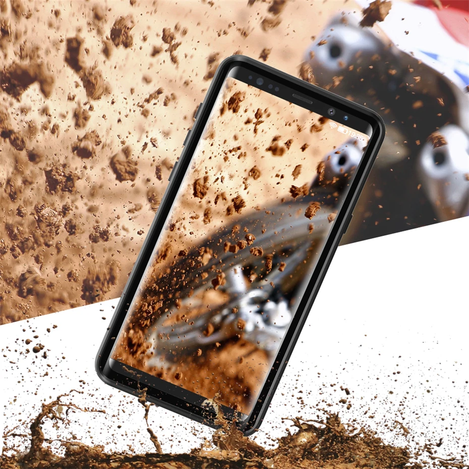 For Samsung Note 8 9 Waterproof Case Original Redpepper Snowproof Dustproof Phone Shell Galaxy Cover |