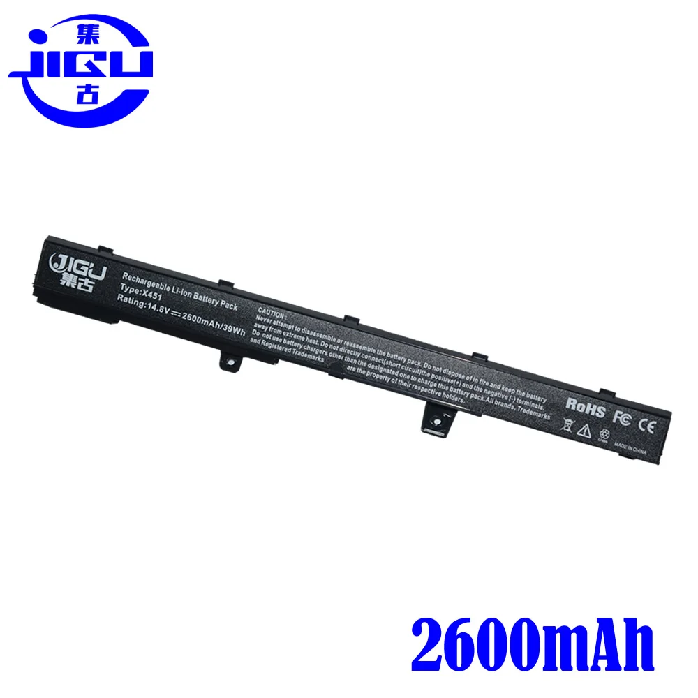 Аккумулятор JIGU A41N1308 A31N1319 0B110-00250100 X551C X551CA для Asus X451 X551 X451C X451CA Series 4 ячейки |