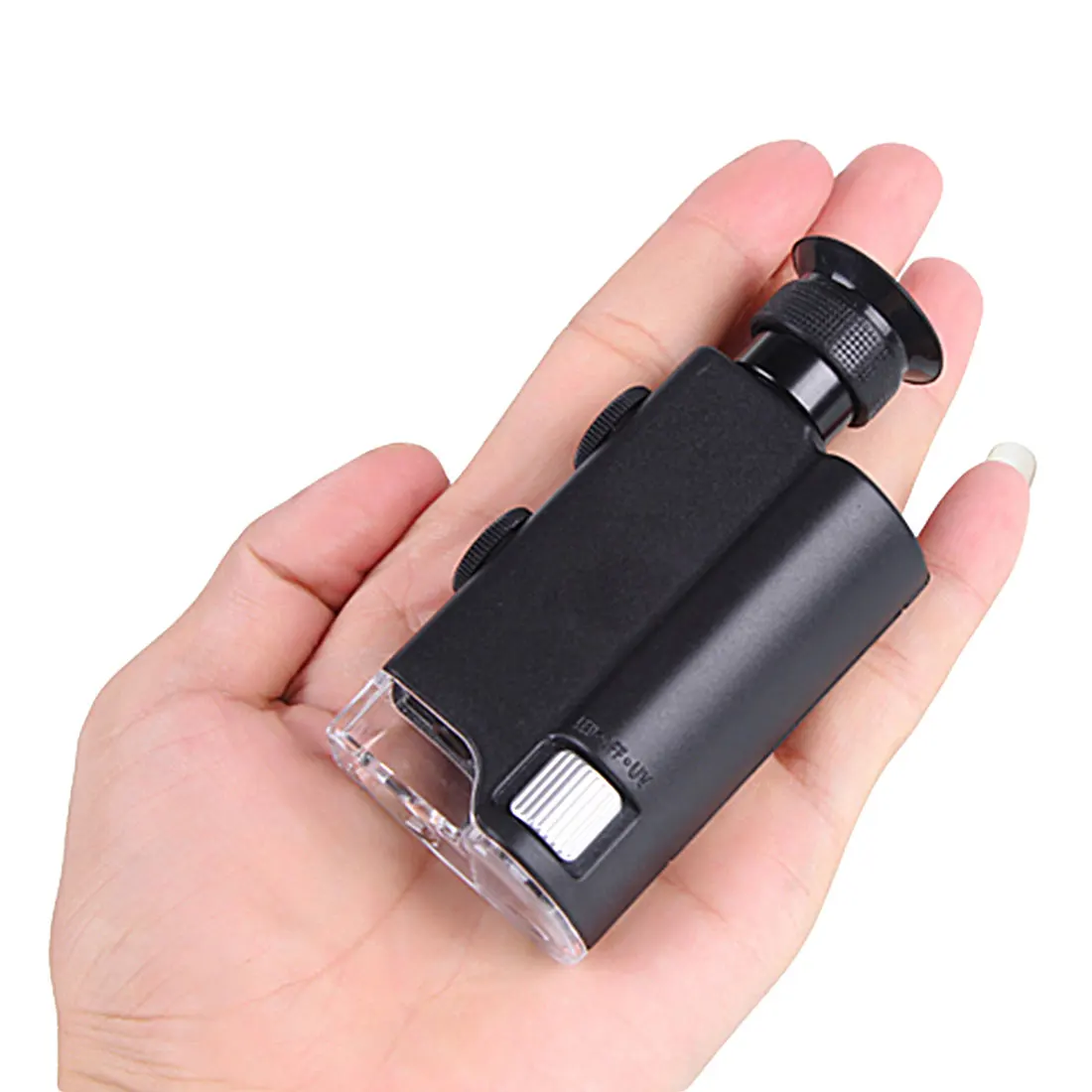 

Карманная увеличительная линза, с увеличительным стеклом, 200x ~ 240x