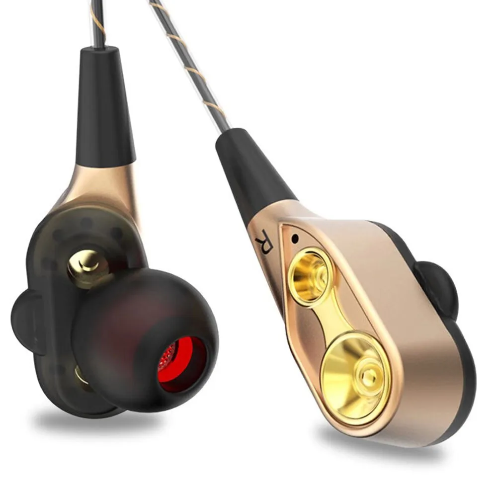 Fashion Ergonomically Design Heavy Bass Wireless Bluetooth Headset Sports Dual Dynamic Driver Earbuds Earphone New | Электроника