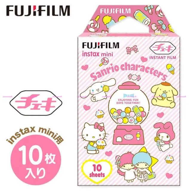 Оригинальные милые Fujifilm Instax Mini Fuji film для Polaroid мини 7 8 9 s 10 25 50 90 поделиться SP 1