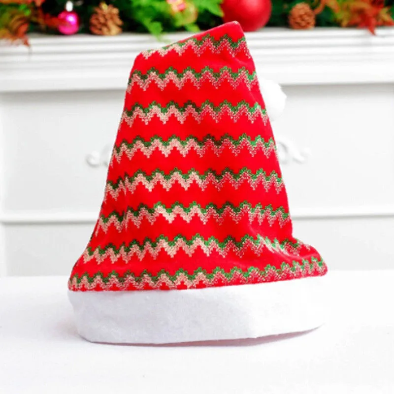 New Stylish Merry Christmas Hat Decoration Cute Adult Kids Snowman Santa Claus Gifts Skullies Red Cap Beanies |