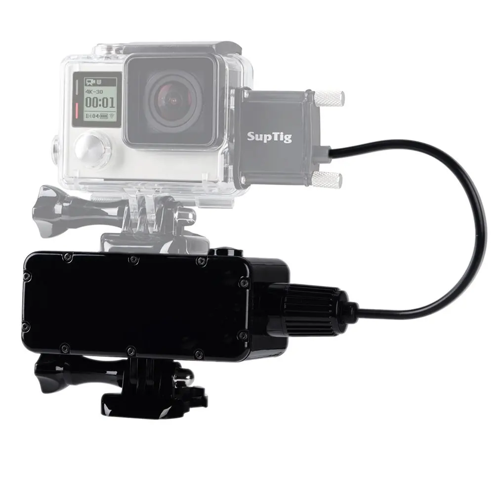 

Waterproof Power Bank for DJI Osmo GoPro Hero Max 10 9 8 7 6 5 Hero 4 session 3+SJCam Insta360 R One X2 Action Camera Battery