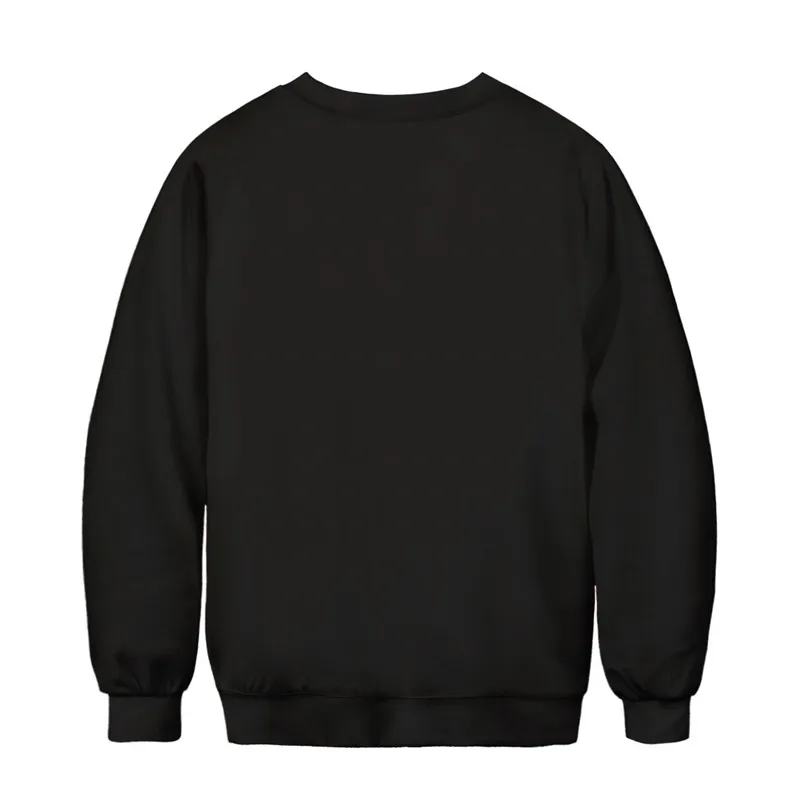 SOSHIRL Naughty Cat 3d Sweatshirt Hip-hop Streetwear Punk Black Hoodie Sweatshirts Funny Casual Harajuku Clothes Jumper Pullover | Мужская