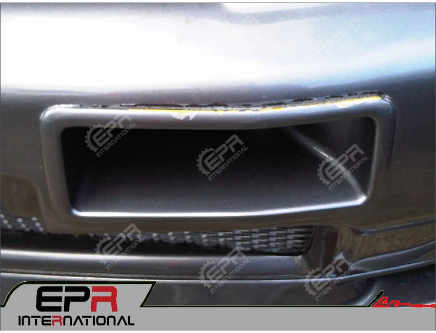 Для Nissan Skyline R33 FRP стекловолокно бампер вентиляционные отверстия Nismo N1 передний холодный Впускной воздуховод обвес для Skyline R33