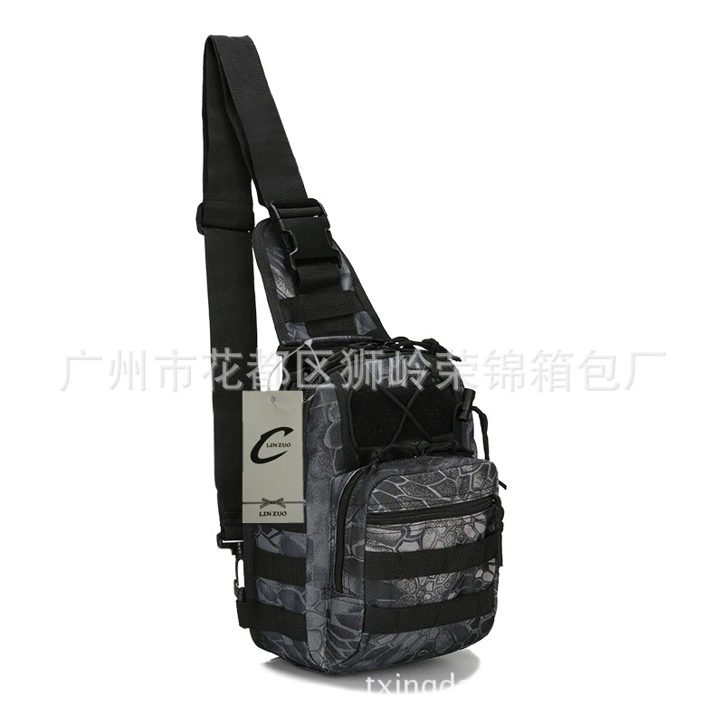 

In 2021 Casual men Tactics Shoulder Bags Fashion Military Sling Women Men Messenger Bags Waterproof Travel Chest Bag Pack
