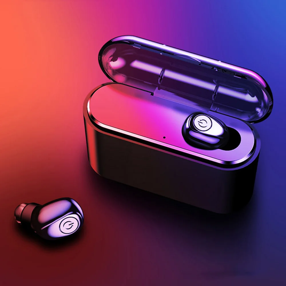 TWS Беспроводная bluetooth-гарнитура CVC 8,0 с шумоподавлением, наушники-вкладыши, спортивные наушники для IOS Android Phone