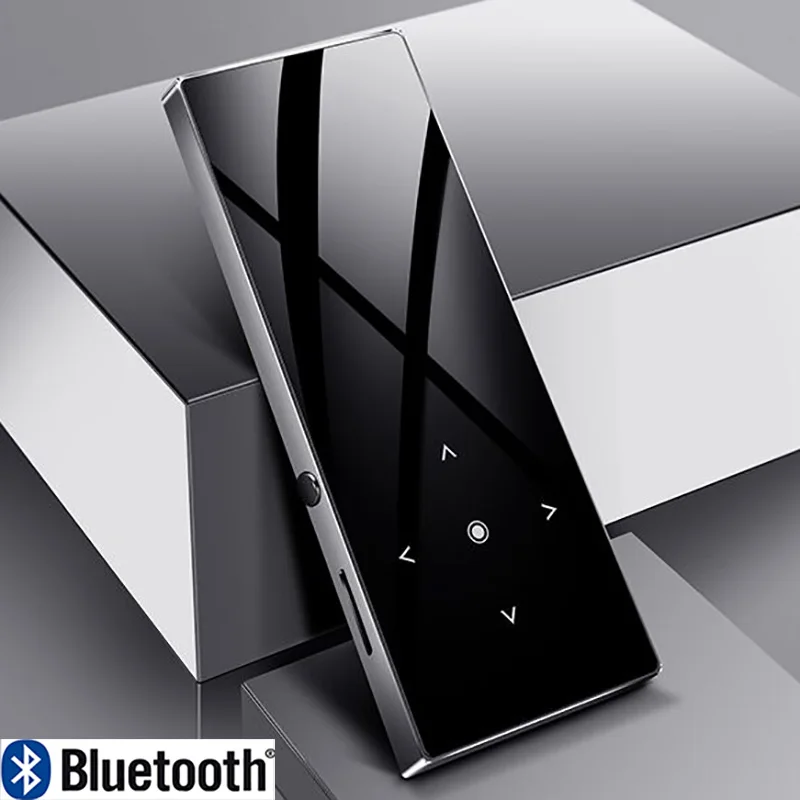 Металлический Mp3 плеер bluetooth с Сенсорный экран Встроенный Динамик Бенджи k8 HIFI