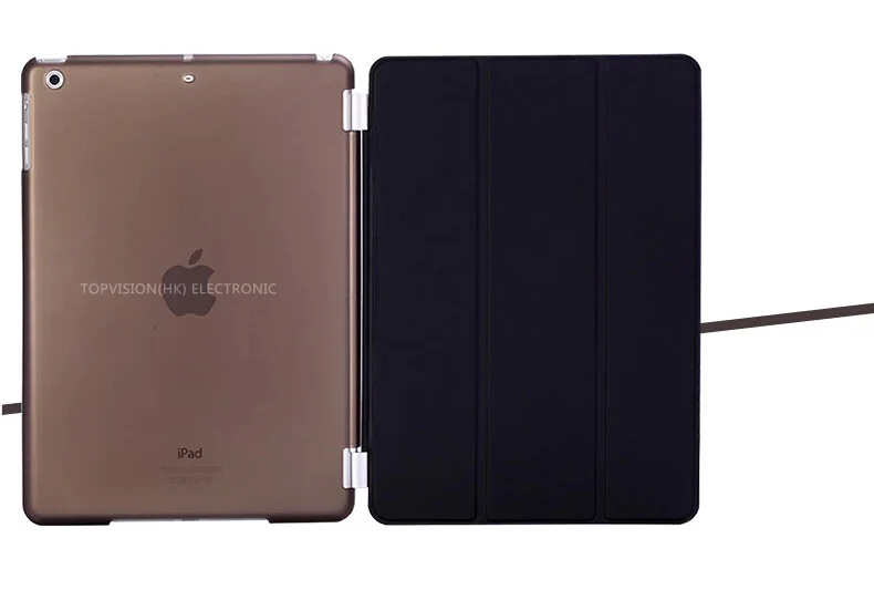 Оригинальный стиль прозрачный жесткий чехол + кожаный магнитный для apple ipad pro 9 7