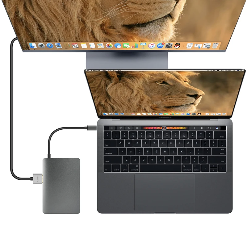 OLOEY 9 в 1 USB3.1 концентратор Многофункциональный C с Type 4 K видео HDMI гигабитный Ethernet