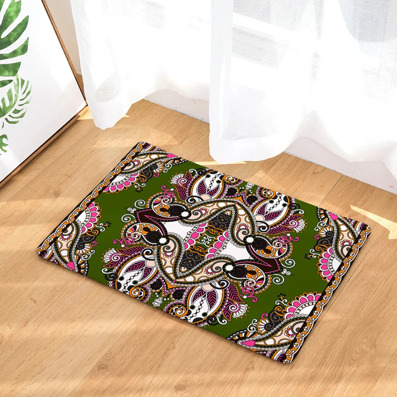 Геометрические узоры стиль дверной коврик напольный ковер для гостиной морская