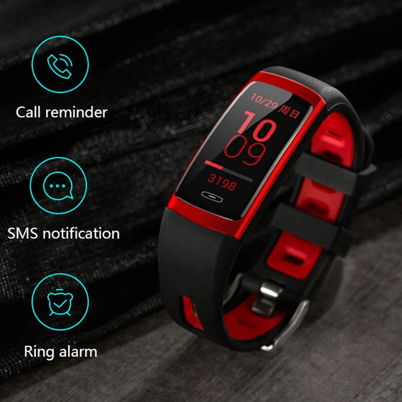 Смарт-часы с измерением пульса и давления IP67 | Электроника