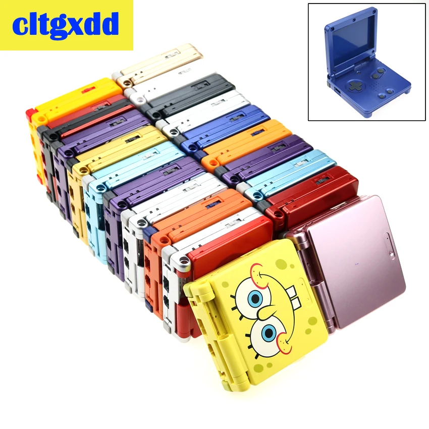 Чехол cltgxdd для Nintendo Gameboy Advance SP с мультяшным рисунком полная замена корпуса чехол