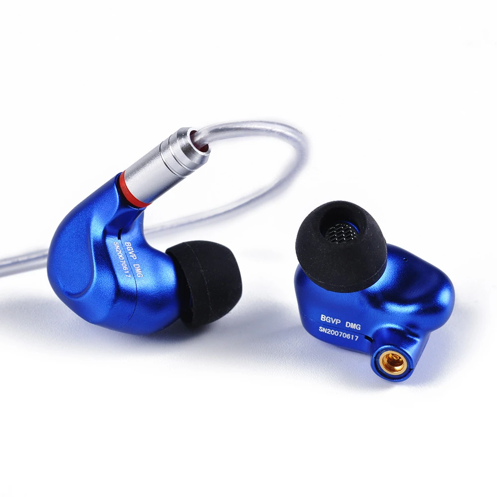 AK BGVP DMG 2DD + 4BA гибридные наушники для ушей Hi Fi DJ монитор бега спортивные с заушником