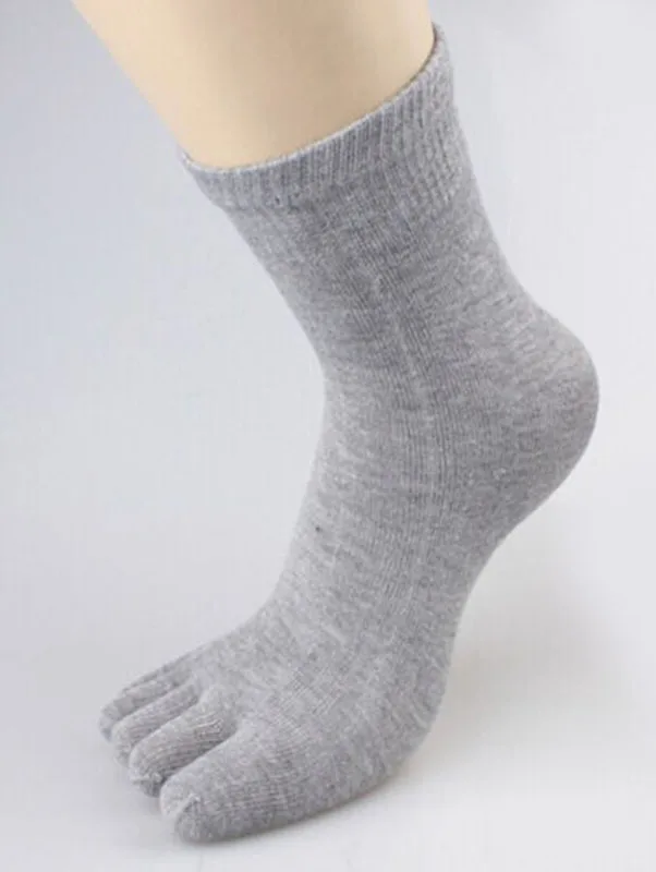 Одна пара хит продаж мужские носки пять пальцев с раздельными пальцами хлопковые